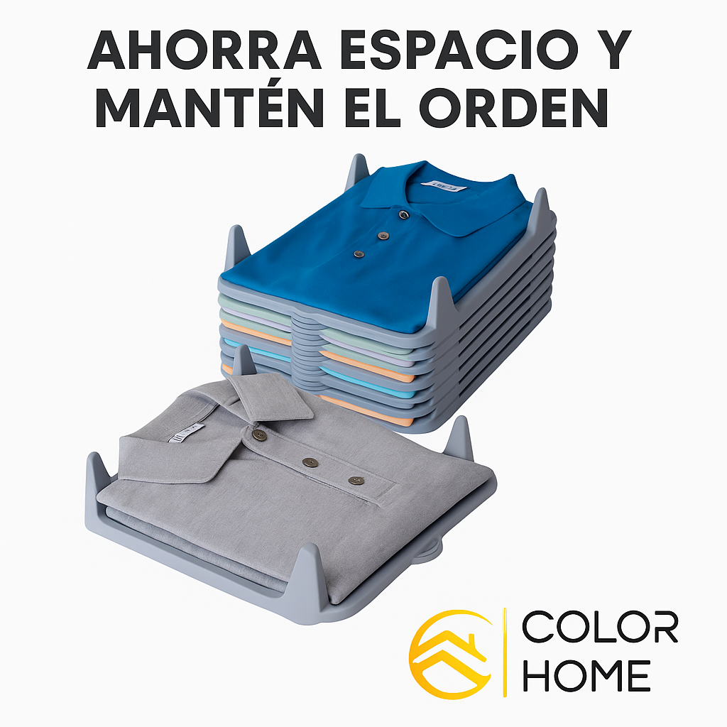 ORGANIZADOR DE CAMISAS SET X 5